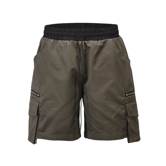 Shorts Cargo Punk Juveniles para Hombre - Diseño Industrial con Múltiples Bolsillos - Image 5