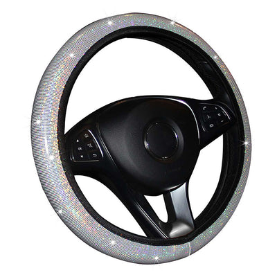 Funda Elástica para Volante con Lentejuelas Brillantes y Diseño Colorido - Image 8