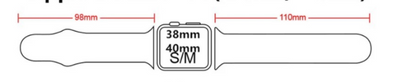 Set Protector 2 en 1 para Apple Watch SE, Series 6, 5 y 4 - Funda Silicona + Correa - Image 16