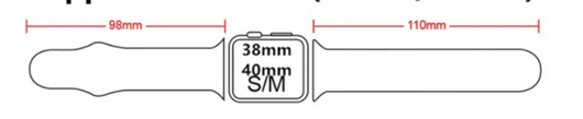 Set Protector 2 en 1 para Apple Watch SE, Series 6, 5 y 4 - Funda Silicona + Correa - Image 16