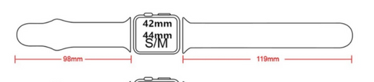Set Protector 2 en 1 para Apple Watch SE, Series 6, 5 y 4 - Funda Silicona + Correa - Image 17
