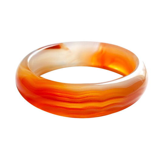 Pulsera de Ágata Natural de Brasil - Gruesa y Auténtica - Image 5