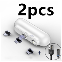 Power Bank Magnético Portátil 2600 mAh Triple Función con Carga Rápida - Image 9
