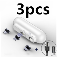 Power Bank Magnético Portátil 2600 mAh Triple Función con Carga Rápida - Image 8