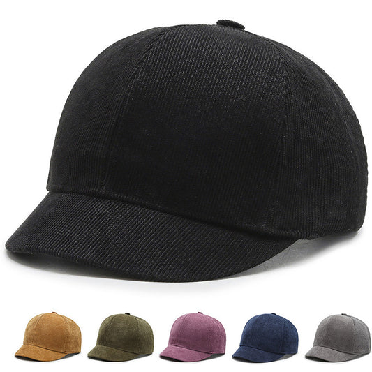 Gorra de Béisbol Clásica de Ala Corta - Colores Sólidos