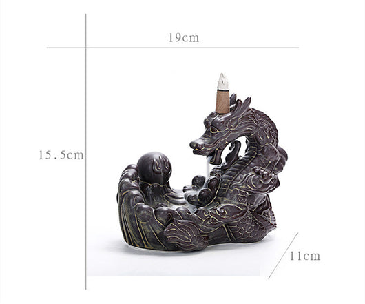 Quemador de Incienso Reflujo de Cerámica - Decoración Artesanal - Image 6