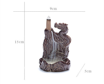 Quemador de Incienso Reflujo de Cerámica - Decoración Artesanal - Image 12