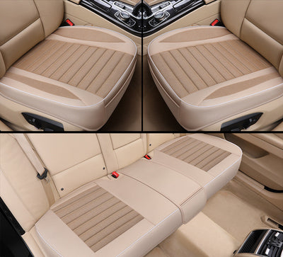 Funda Universal de Asiento de Auto en Lino - Transpirable, Protección Premium para Sedanes y SUV - Image 22