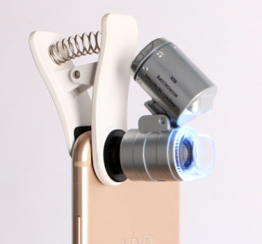 Microscopio Universal con Pinza de Sujeción para Dispositivos