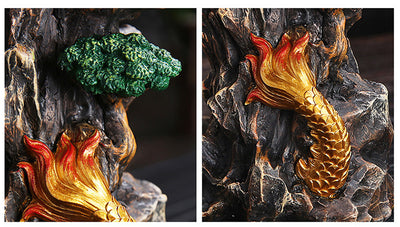Quemador de Incienso Retroceso Dragón Prosperidad - Decoración Feng Shui para el Hogar - Image 4