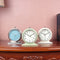 Reloj Despertador Silencioso Retro Grande de Péndulo para Mesita de Noche