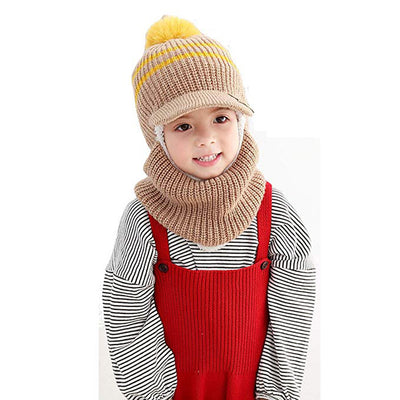 Gorro Infantil Tejido Grueso con Protección de Orejas - Image 9