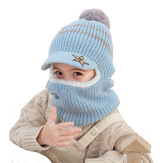 Gorro Infantil Tejido Grueso con Protección de Orejas - Image 8