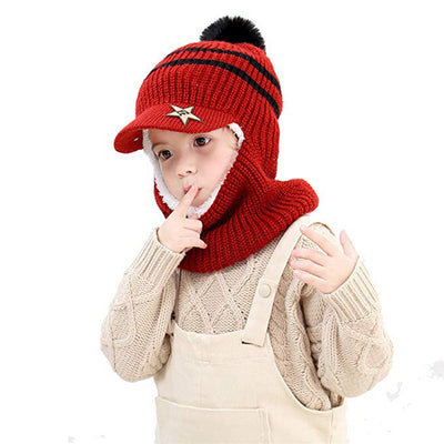 Gorro Infantil Tejido Grueso con Protección de Orejas - Image 4