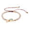 Pulsera de Piedras Facetadas 4mm Tejida a Mano - Joyería Artesanal