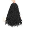 Extensiones de Cabello Crochet Ombré Sintético para Trenzas