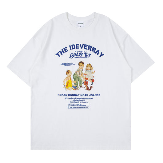 Camiseta Casual de Manga Corta para Hombre - Diseño Gráfico Tendencia Verano - Image 10