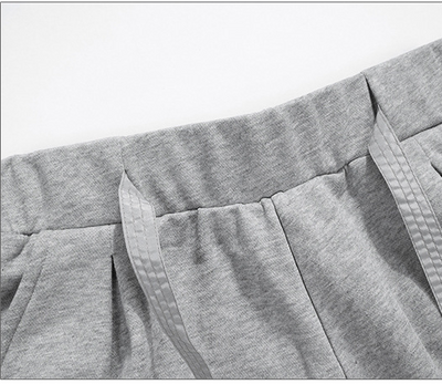 Pantalones Cortos de Algodón Terry Unisex con Cordón Ajustable - Image 9