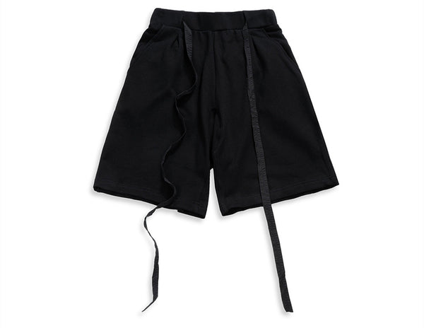 Pantalones Cortos de Algodón Terry Unisex con Cordón Ajustable