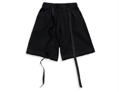 Pantalones Cortos de Algodón Terry Unisex con Cordón Ajustable