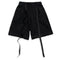 Pantalones Cortos de Algodón Terry Unisex con Cordón Ajustable