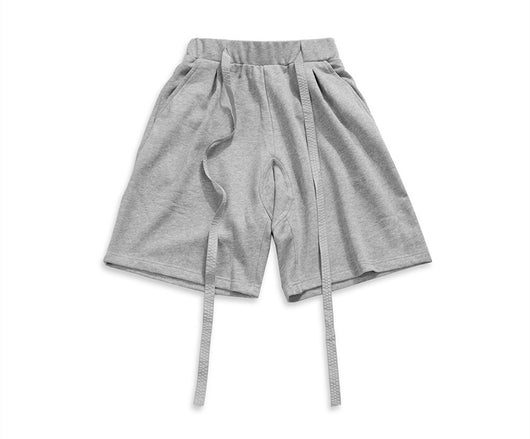 Pantalones Cortos de Algodón Terry Unisex con Cordón Ajustable - Image 2