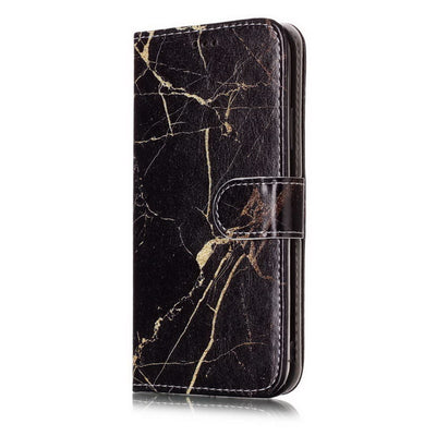 Funda Cartera Flip Mármol para iPhone 11 Pro Max, 12, X, XS Max, XR, 7, 8, 6 - Cuero 3D Visión - Image 6