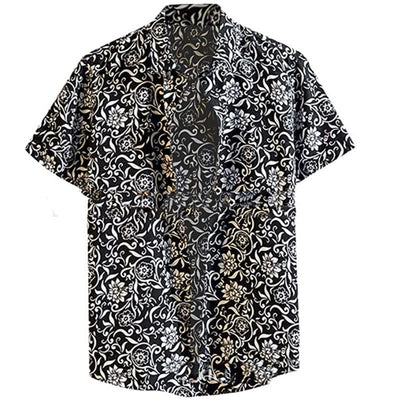 Blusa Casual Floral con Solapa para Talla Grande - Otoño e Invierno - Image 16