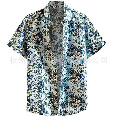 Blusa Casual Floral con Solapa para Talla Grande - Otoño e Invierno - Image 24