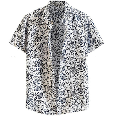 Blusa Casual Floral con Solapa para Talla Grande - Otoño e Invierno - Image 13