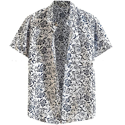 Blusa Casual Floral con Solapa para Talla Grande - Otoño e Invierno - Image 9
