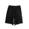 Shorts de Algodón con Costura Desgastada para Hombre