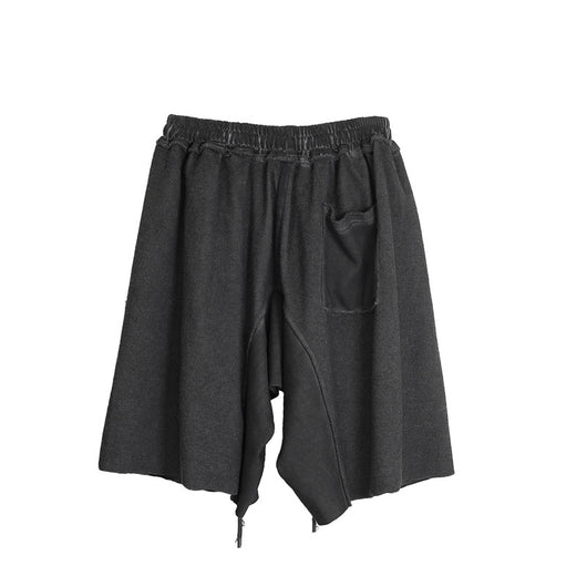 Shorts de Algodón con Costura Desgastada para Hombre - Image 2