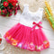 Vestido Infantil con Estampado Europeo y Americano