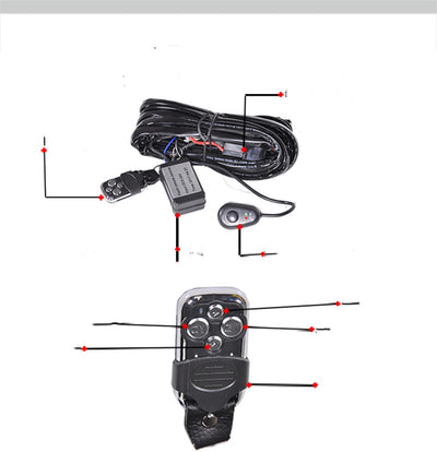 Barra de Luz LED 12V 24V para Camiones - Iluminación Ultra Brillante - Image 17