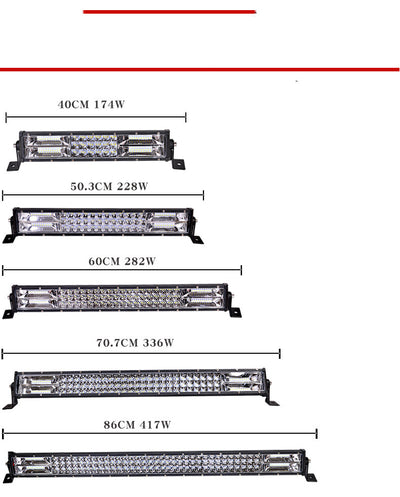 Barra de Luz LED 12V 24V para Camiones - Iluminación Ultra Brillante - Image 22