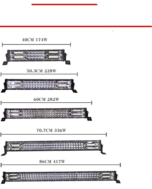 Barra de Luz LED 12V 24V para Camiones - Iluminación Ultra Brillante - Image 22