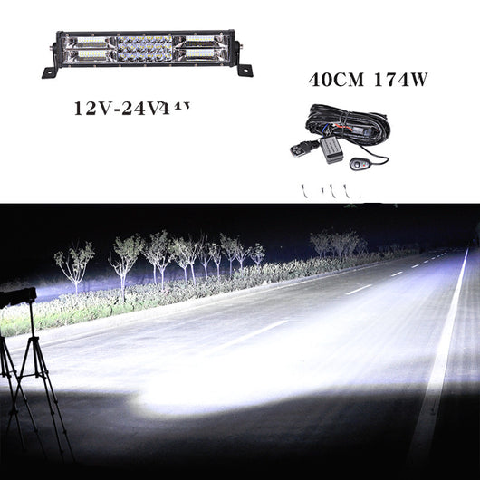 Barra de Luz LED 12V 24V para Camiones - Iluminación Ultra Brillante - Image 4