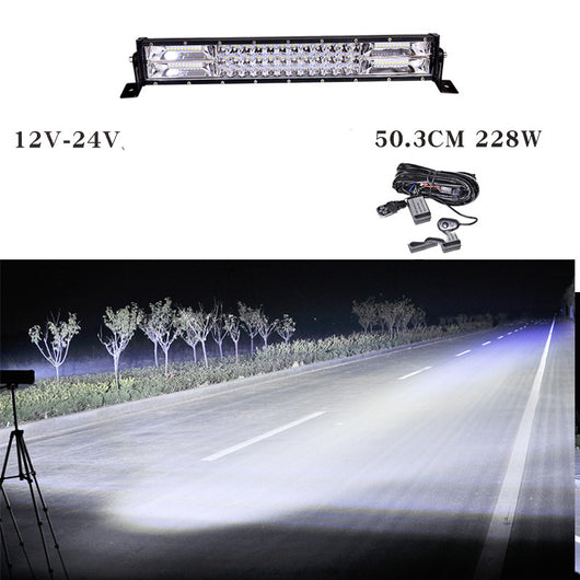 Barra de Luz LED 12V 24V para Camiones - Iluminación Ultra Brillante - Image 7
