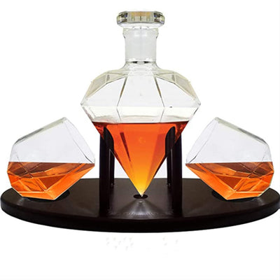 Decantador de Vino Cristal Diamante - Botella Premium para Vino y Licores - Image 6