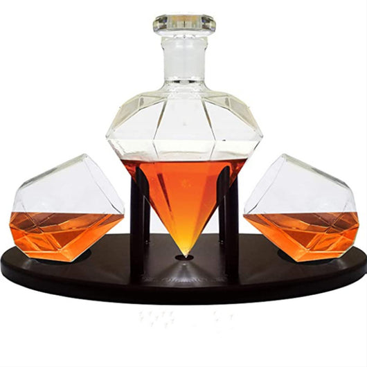 Decantador de Vino Cristal Diamante - Botella Premium para Vino y Licores - Image 6