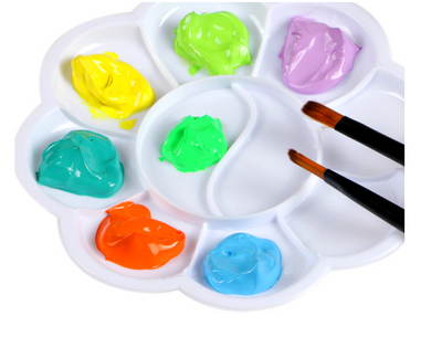 Set de Pintura Acrílica 24 Colores con Paleta y Pinceles Profesionales - Image 6