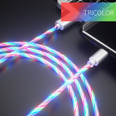 Cable de Carga USB-C Luminoso con Efecto Marquesina Multicolor - Image 6
