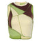 Playera sin Mangas Colorblock Crew Neck Slim Fit