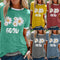 Blusa Estampada Margaritas para Mujer - Cuello Redondo Manga Corta