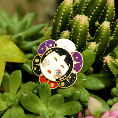 Broche Diseño Fantasy Kite Series Negro - Distintivo Esmaltado Personalidad Única - Image 8