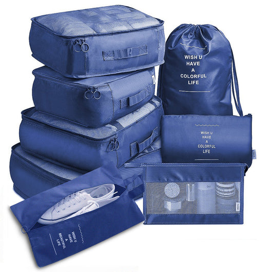 Set de 8 Organizadores de Viaje - Cubos Empacadores para Ropa, Zapatos y Accesorios - Image 9