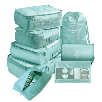 Set de 8 Organizadores de Viaje - Cubos Empacadores para Ropa, Zapatos y Accesorios - Image 12