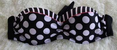 Bikini Retro Cintura Alta con Cobertura Abdominal y Soporte Doble - Image 10