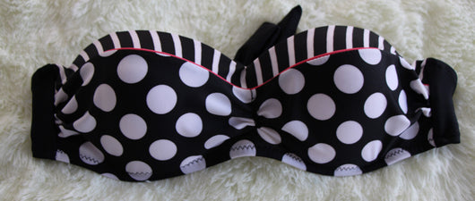 Bikini Retro Cintura Alta con Cobertura Abdominal y Soporte Doble - Image 4
